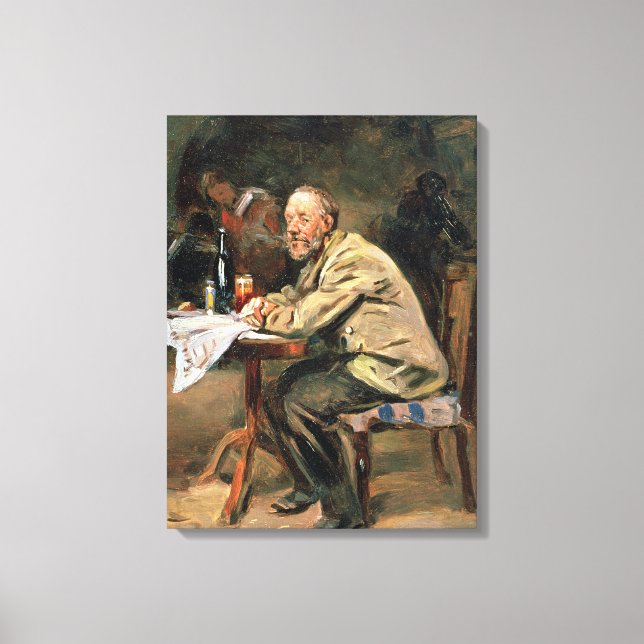 At the Bottle Canvas Print (Front)