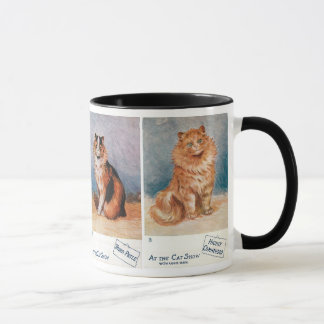At the Cat Show • Louis Wain • Mug
