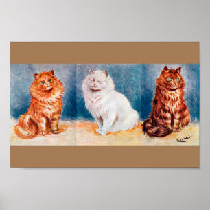 At The Cat Show, Louis Wain Poster