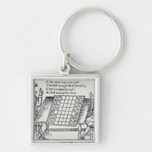 At the Chess Board Key Ring