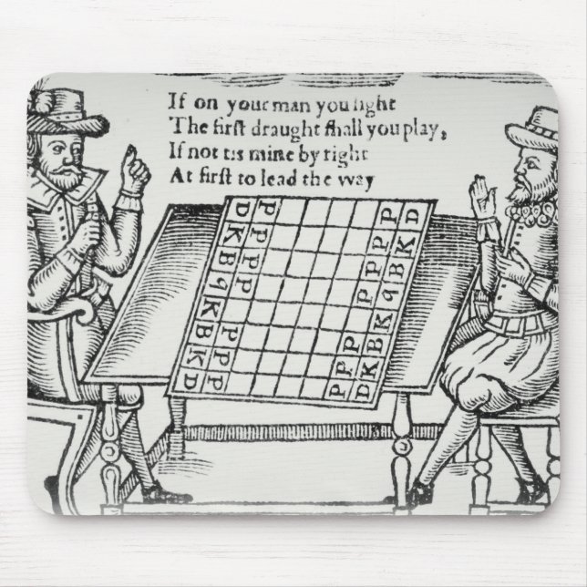 At the Chess Board Mouse Mat (Front)
