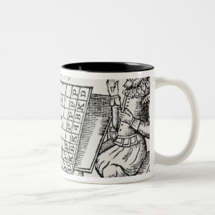 At the Chess Board Two-Tone Coffee Mug
