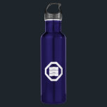 At the corner with a chamfered edge, a wallet for  710 ml water bottle<br><div class="desc">The name of this crest is based on 'Mon Den'.</div>