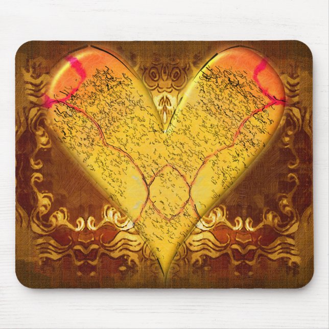 At the Crossroads of the Heart Mouse Mat (Front)
