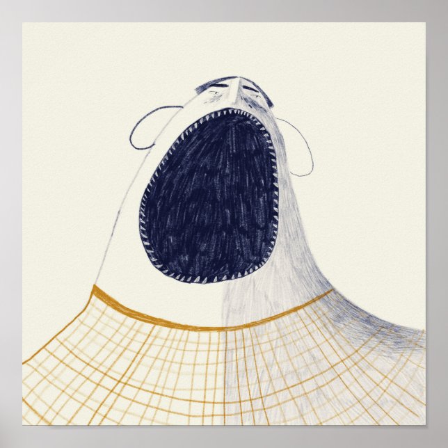 At the dentist poster (Front)