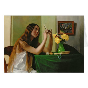 At the Dressing Table, 1911