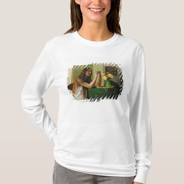 At the Dressing Table, 1911 T-Shirt (Front)