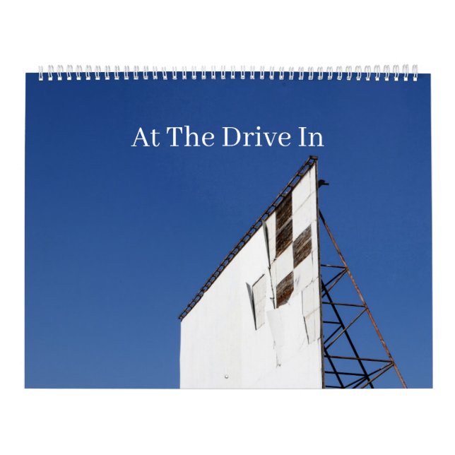 At the Drive in Calendar (Cover)