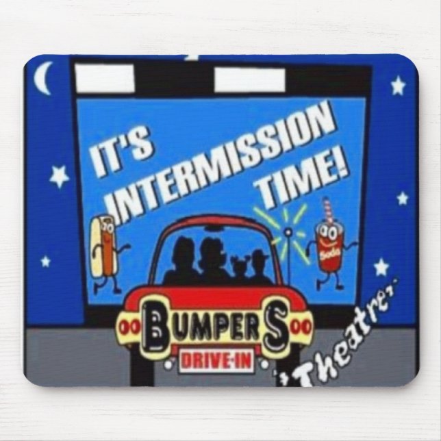 At The Drive In Mouse Mat (Front)