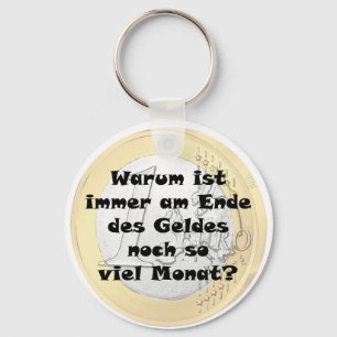 At the end of the money so much month key ring