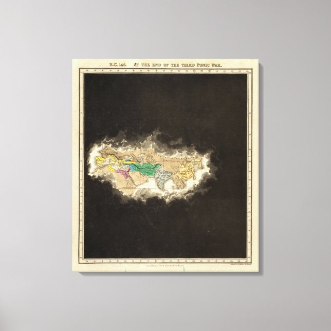 At The End of The Third Punic War 146 BC Canvas Print (Front)