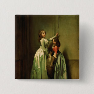 At the Entrance, 1796-98 15 Cm Square Badge