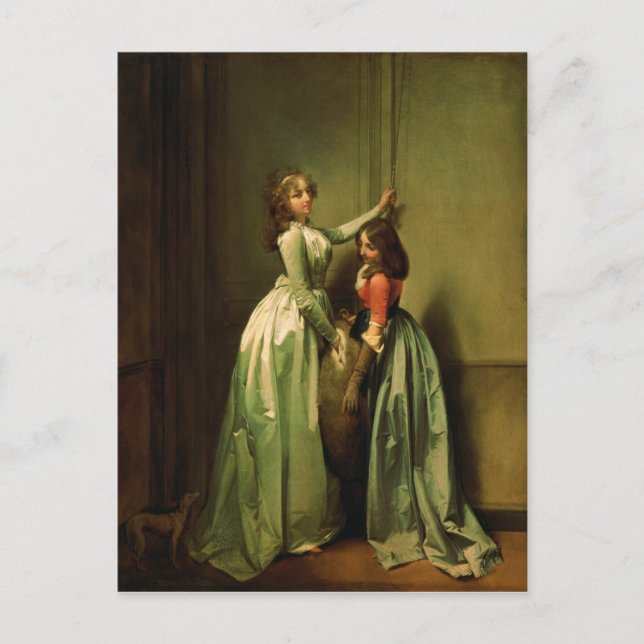 At the Entrance, 1796-98 Postcard (Front)