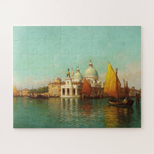 At The Entrance To The Grand Canal, Venice  Jigsaw Puzzle (Horizontal)