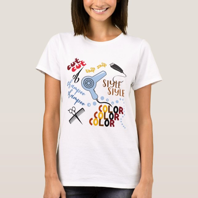 At The Hair Salon T-Shirt (Front)