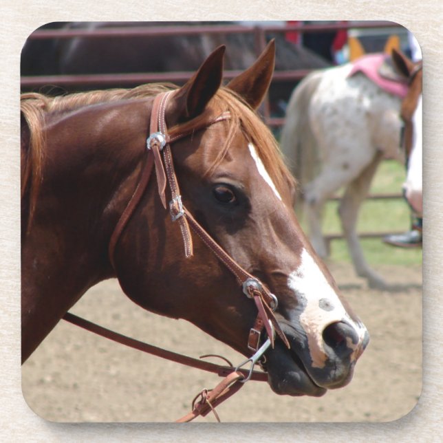 At the Horse Show Coaster (Front)