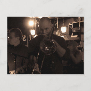 At the Jazz Club Postcard