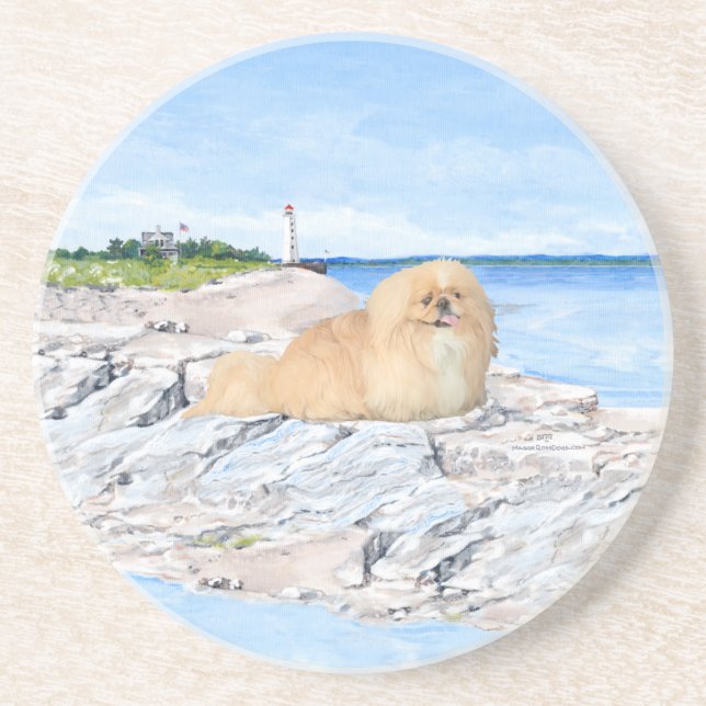 At the Lighthouse Coaster (Front)