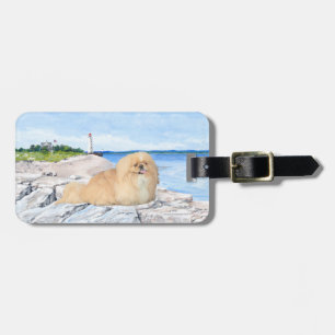 At the Lighthouse Luggage Tag