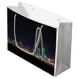 At The Margaret Hunt Hill Bridge Large Gift Bag