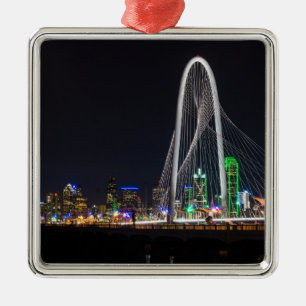 At The Margaret Hunt Hill Bridge Metal Tree Decoration