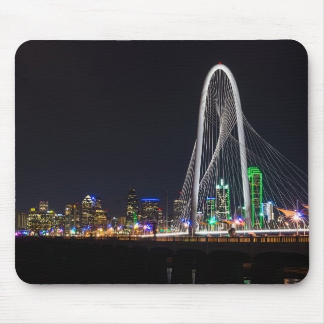 At The Margaret Hunt Hill Bridge Mouse Mat (Front)