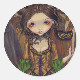 At the Masquerade Ball gothic Sticker