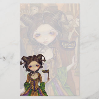 "At the Masquerade Ball" Stationery
