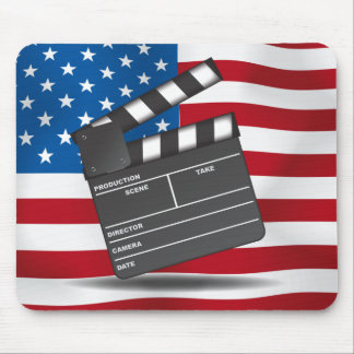 At The Movies -USA Mouse Mat
