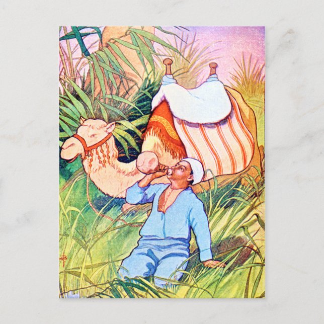 At The Oasis Postcard (Front)