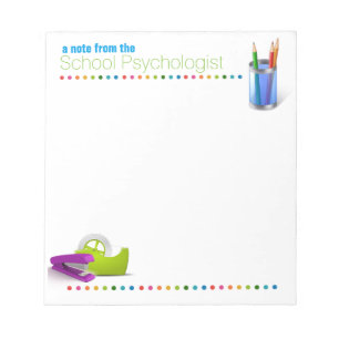 At the Office School Psychologist's Note Pad