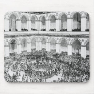 At the Paris Bourse, 1846 Mouse Mat