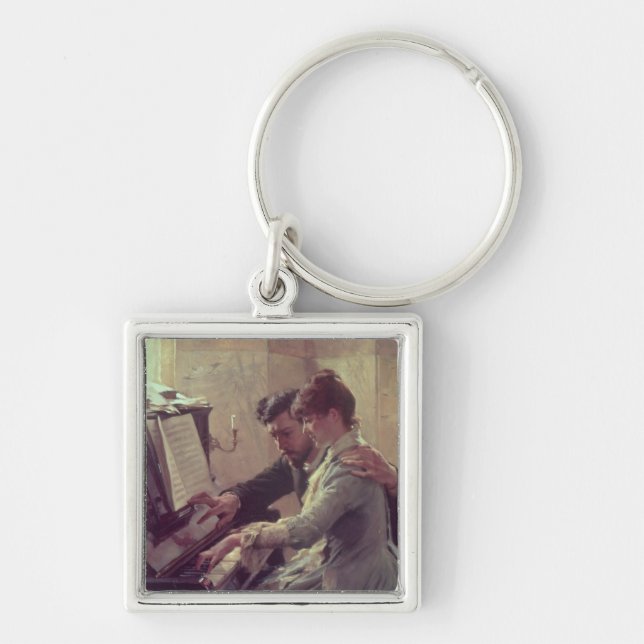 At the Piano Key Ring (Front)