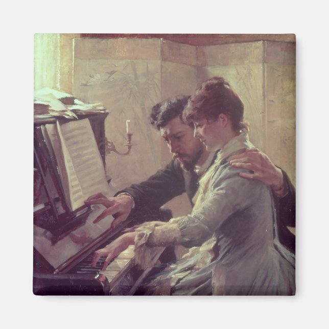 At the Piano Magnet (Front)