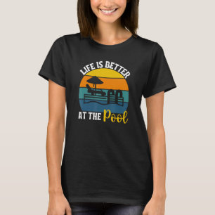 At The Pool For Women Cabana Boy And Pool Guy T-Shirt