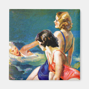 At the Pool Magnet