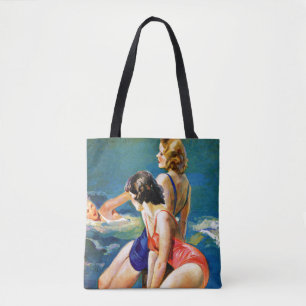 At the Pool Tote Bag