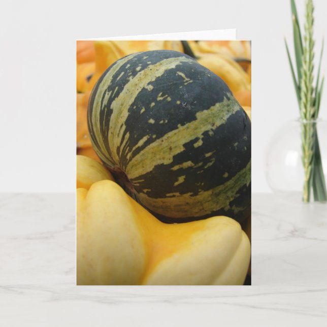 At the Pumpkin Patch Card (Front)