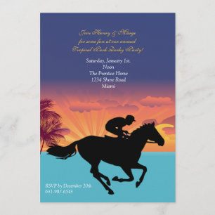 At the Races Invitation