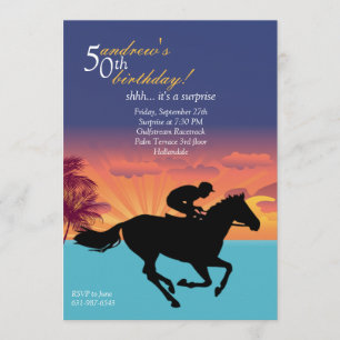 At the Races Invitation