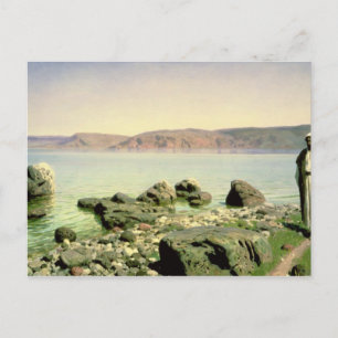 At the Sea of Galilee, 1888 Postcard