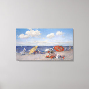 At the Seaside   c.1892 Canvas Print