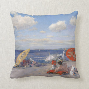 At the Seaside   c.1892 Cushion