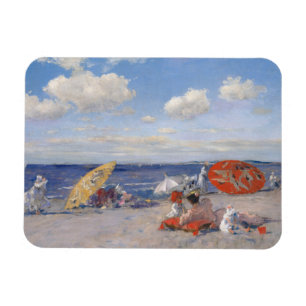 At the Seaside c.1892 Magnet