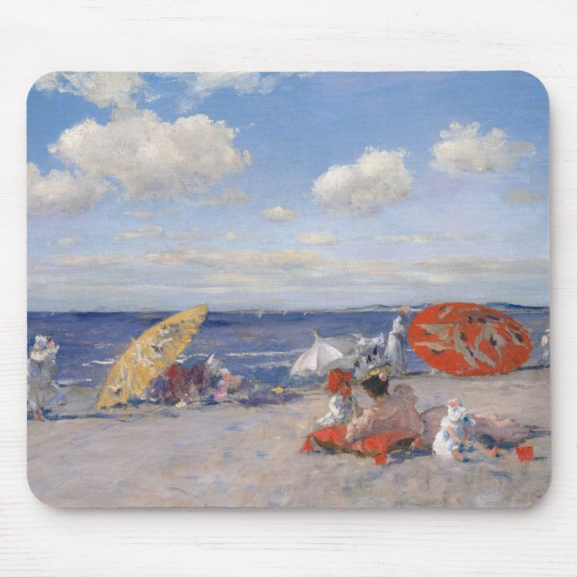 At the Seaside | c.1892 Mouse Mat (Front)