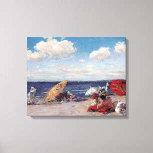 At The Seaside Canvas Print