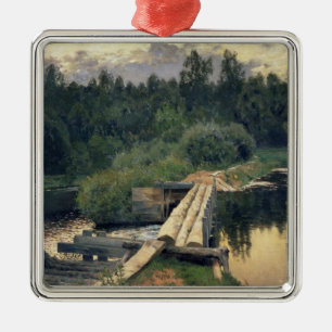 At the Shallow, 1892 Metal Tree Decoration