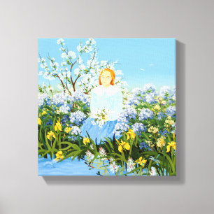 At the Shore of Dreams Canvas Print