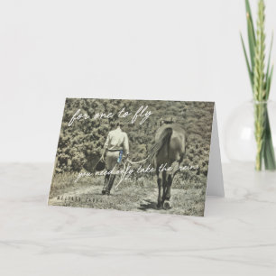 AT THE SHOW Greeting Card