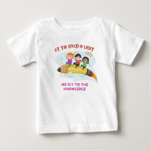 At the speed of light baby T-Shirt